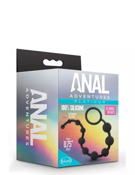 ANAL ADVENTURES PLATINUM ANAL BEADS Golyósor Golyósorok Blush