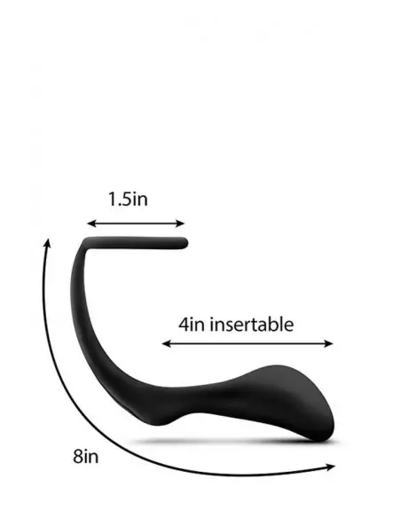 ANAL ADVENTURES PLUG BLACK Péniszgyűrű Péniszgyűrűk - Mandzsetták Blush ANAL ADVENTURES PLUG BLACK Péniszgyűrű Péniszgyűrűk - Mandzsetták Blush