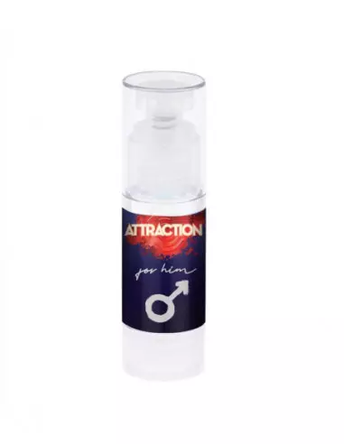 LUBRICANT ATTRACTION FOR HIM Vízbázisú Síkosító Feromonnal 50 ML Vízbázisú síkosítók Mai Attraction