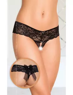 Pántos Tanga 2403 - Fekete S/M Női fehérneműk Softline