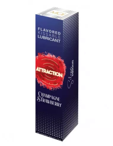 LUBRICANT ATTRACTION CHAMPAGNE STRAWBERRY Vízbázisú Síkosító 50 ML Vízbázisú síkosítók Mai Attraction