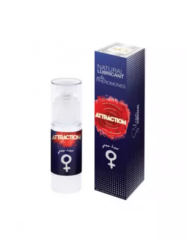 LUBRICANT ATTRACTION FOR HER Vízbázisú Síkosító Feromonnal50 ML Vízbázisú síkosítók Mai Attraction