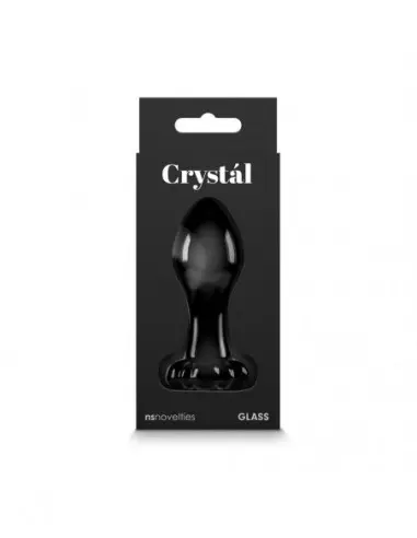Crystal - Flower - Black Fenékdugó Fenékdugók NS Toys