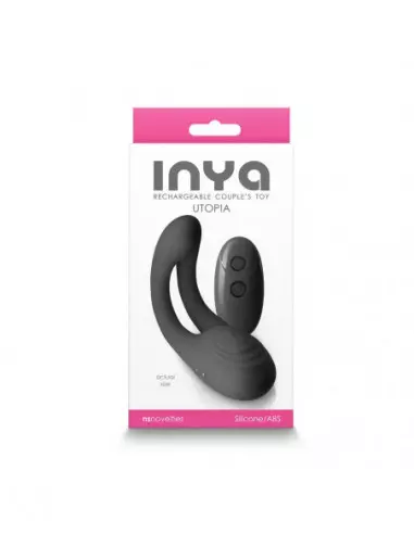 INYA - Utopia - Black Vibrátor Nonfiguratív vibrátorok NS Toys