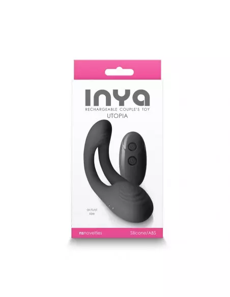 INYA - Utopia - Black Vibrátor Nonfiguratív vibrátorok NS Toys