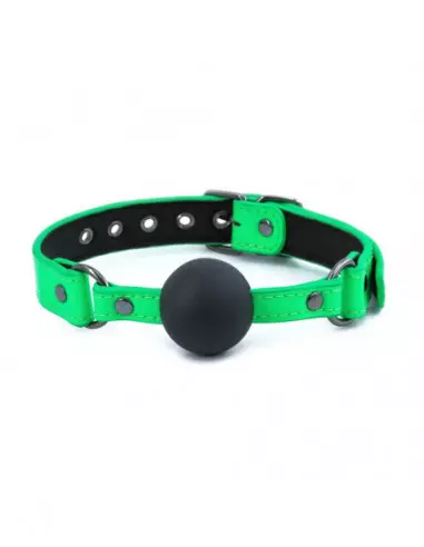 Electra - Ball Gag - Green Szájpecek Szájpöckök NS Toys
