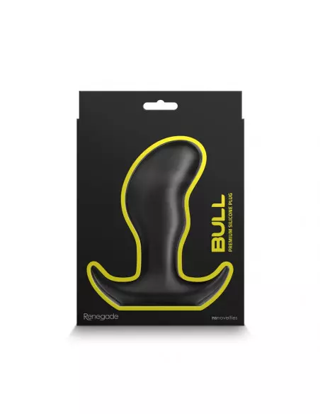 Renegade - Bull - Medium - Black Fenékdugó Fenékdugók NS Toys