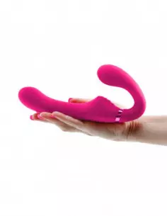 Shi/Shi - Midnight Rider Dildó Rózsaszín Felcsatolható eszközök NS Toys 2