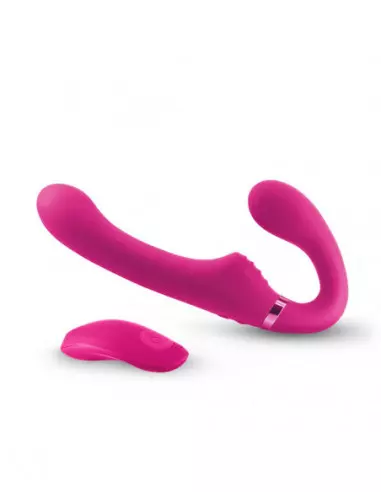 Shi/Shi - Midnight Rider Dildó Rózsaszín Felcsatolható eszközök NS Toys