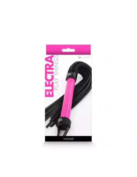 Electra - Flogger - Pink Korbács Korbácsok - Pálcák - Paskolók NS Toys
