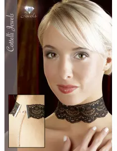 Csipke Nyakpánt Erotikus kiegészítők Orion - Cottelli Collection