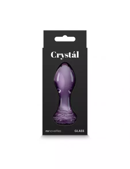 Crystal - Rose - Purple Fenékdugó Fenékdugók NS Toys