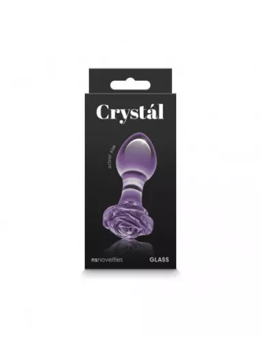 Crystal - Rose - Purple Fenékdugó Fenékdugók NS Toys