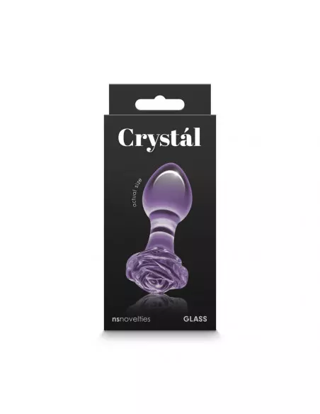 Crystal - Rose - Purple Fenékdugó Fenékdugók NS Toys Crystal - Rose - Purple Fenékdugó Fenékdugók NS Toys