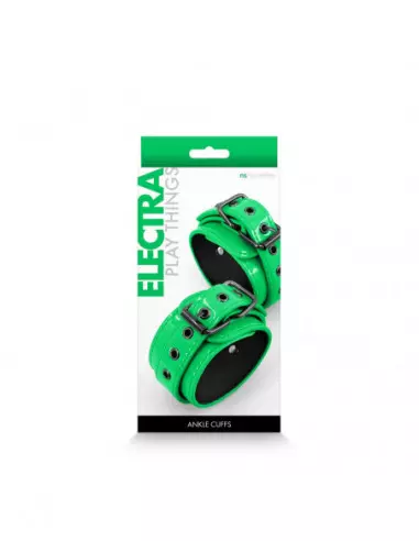 Electra - Ankle Cuffs - Green Boka Bilincs Bilincsek - Kötözők NS Toys