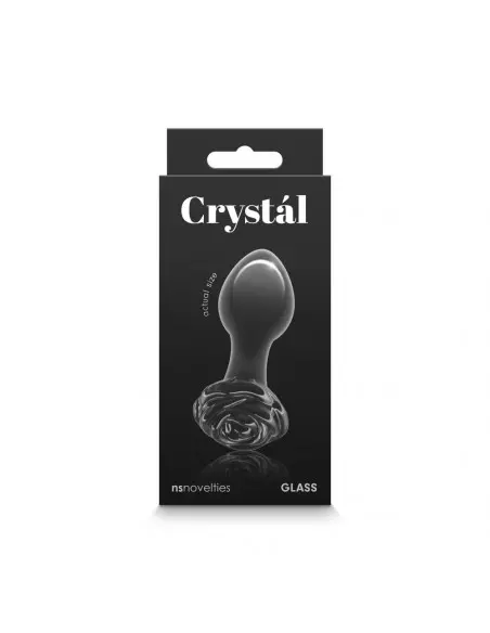 Crystal - Rose - Black Fenékdugó Fenékdugók NS Toys Crystal - Rose - Black Fenékdugó Fenékdugók NS Toys