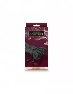 Bondage Couture - Rope - Black Kötél Bilincsek - Kötözők NS Toys