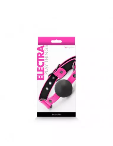 Electra - Ball Gag - Pink Szájpecek Szájpöckök NS Toys