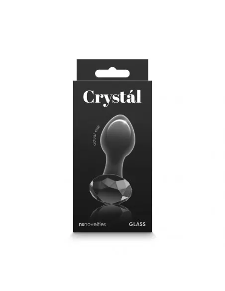 Crystal - Gem - Black Fenékdugó Fenékdugók NS Toys Crystal - Gem - Black Fenékdugó Fenékdugók NS Toys