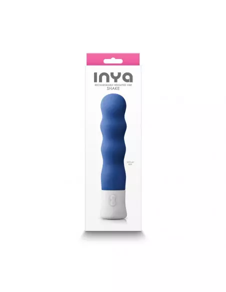 INYA - Shake - Blue Vibrátor Nonfiguratív vibrátorok NS Toys