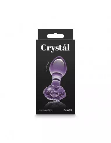 Crystal - Flower - Purple Fenékdugó Fenékdugók NS Toys