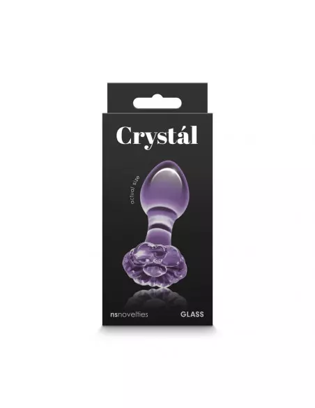 Crystal - Flower - Purple Fenékdugó Fenékdugók NS Toys Crystal - Flower - Purple Fenékdugó Fenékdugók NS Toys