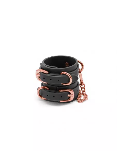 Bondage Couture - Wrist Cuffs - Black Bilincs Bilincsek - Kötözők NS Toys Bondage Couture - Wrist Cuffs - Black Bilincs Bilincsek - Kötözők NS Toys