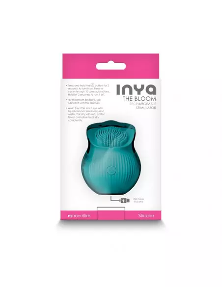 INYA - The Bloom - Teal Csiklóizgató Csiklóizgatók NS Toys