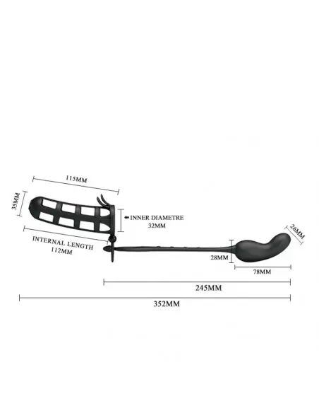 Pretty Love Hercules Penis Sheath II Péniszköpeny Péniszköpenyek - Hosszabítók Pretty Love Pretty Love Hercules Penis Sheath II Péniszköpeny Péniszköpenyek - Hosszabítók Pretty Love