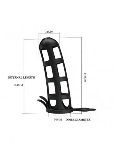 Pretty Love Penis Sleeve Péniszköpeny Péniszköpenyek - Hosszabítók Pretty Love