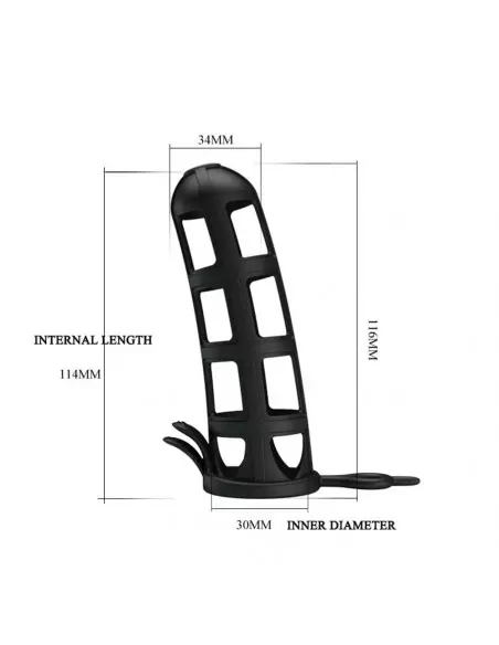 Pretty Love Penis Sleeve Péniszköpeny Péniszköpenyek - Hosszabítók Pretty Love Pretty Love Penis Sleeve Péniszköpeny Péniszköpenyek - Hosszabítók Pretty Love