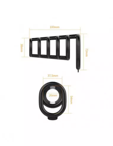 Pretty Love Rodrigo Péniszgyűrű Péniszgyűrűk - Mandzsetták Pretty Love