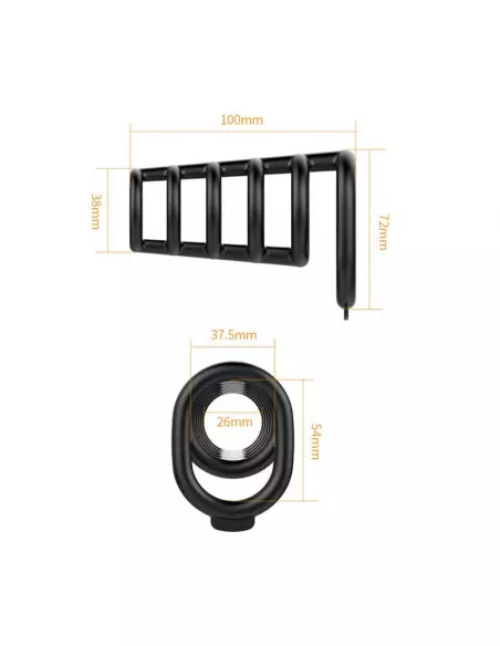 Pretty Love Rodrigo Péniszgyűrű Péniszgyűrűk - Mandzsetták Pretty Love