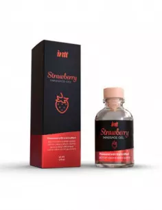STRAWBERRY Masszázs Gél 30ML Masszázsgyertyák és olajok Intt
