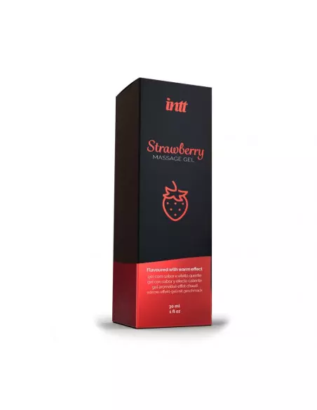 STRAWBERRY Masszázs Gél 30ML Masszázsgyertyák és olajok Intt