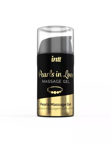 PEARLS IN LOVE Masszázs Gél 15ML + Gyöngy Nyaklánc Masszázsgyertyák és olajok Intt