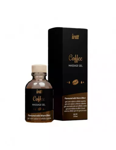 COFFEE Masszázs Gél 30ML Masszázsgyertyák és olajok Intt