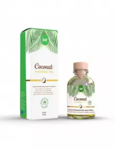 COCONUT VEGAN Masszázs Gél 30ML Masszázsgyertyák és olajok Intt
