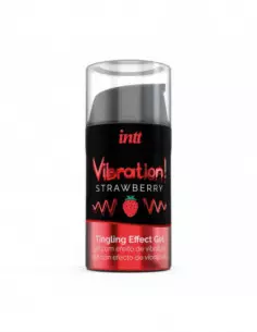 VIBRATION STRAWBERRY Stimuláló Spray 15ML Serkentők - Vágyfokozók Intt 2