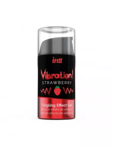VIBRATION STRAWBERRY Stimuláló Spray 15ML Serkentők - Vágyfokozók Intt