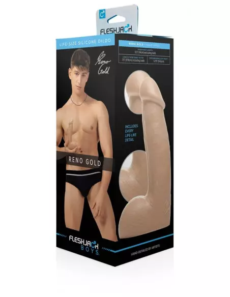 Fleshjack Boys Reno Gold Dildó Dongok - Dildók Fleshlight