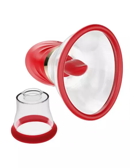 Adoramar Magic Tongue Pleasure - RED (two cups) Csiklóizgató Csiklóizgatók Realov