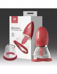 Adoramar Magic Tongue Pleasure - RED (two cups) Csiklóizgató Csiklóizgatók Realov