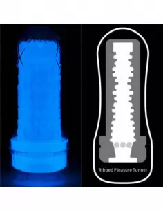 Lumino Play - Ribbed Maszturbátor Férfi maszturbátorok Lovetoy 2