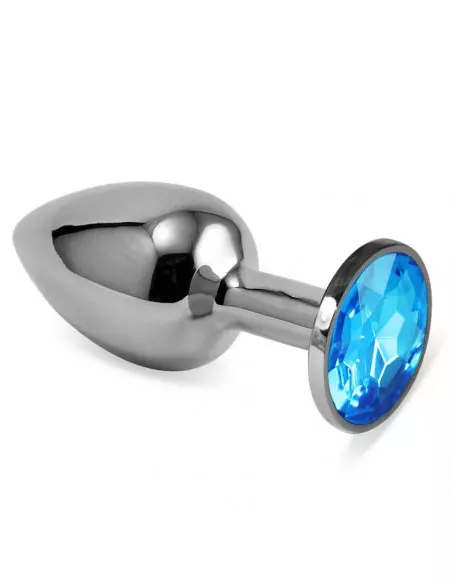 Rosebud Classic Metal Plug S Blue Fenékdugó Fenékdugók Lovetoy