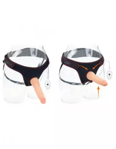 Vibrating Easy Strapon Felcsatolható Dildó 2 Felcsatolható eszközök Lovetoy