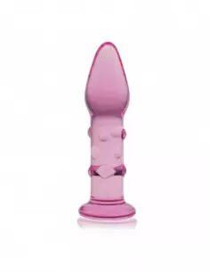 5.5" Glass Romance Pink Fenékdugó Fenékdugók Lovetoy 2
