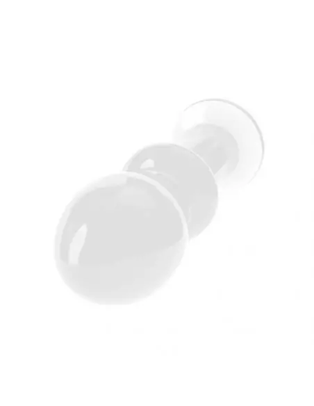 4.5" Glass Romance Clear Fenékdugó Fenékdugók Lovetoy 4.5" Glass Romance Clear Fenékdugó Fenékdugók Lovetoy