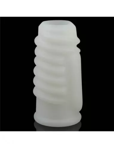 Vibrating Spiral Knights Ring (White) I Mandzsetta Péniszgyűrűk - Mandzsetták Lovetoy