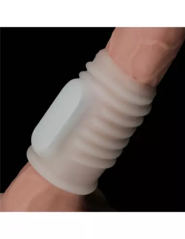 Vibrating Spiral Knights Ring (White) I Mandzsetta Péniszgyűrűk - Mandzsetták Lovetoy